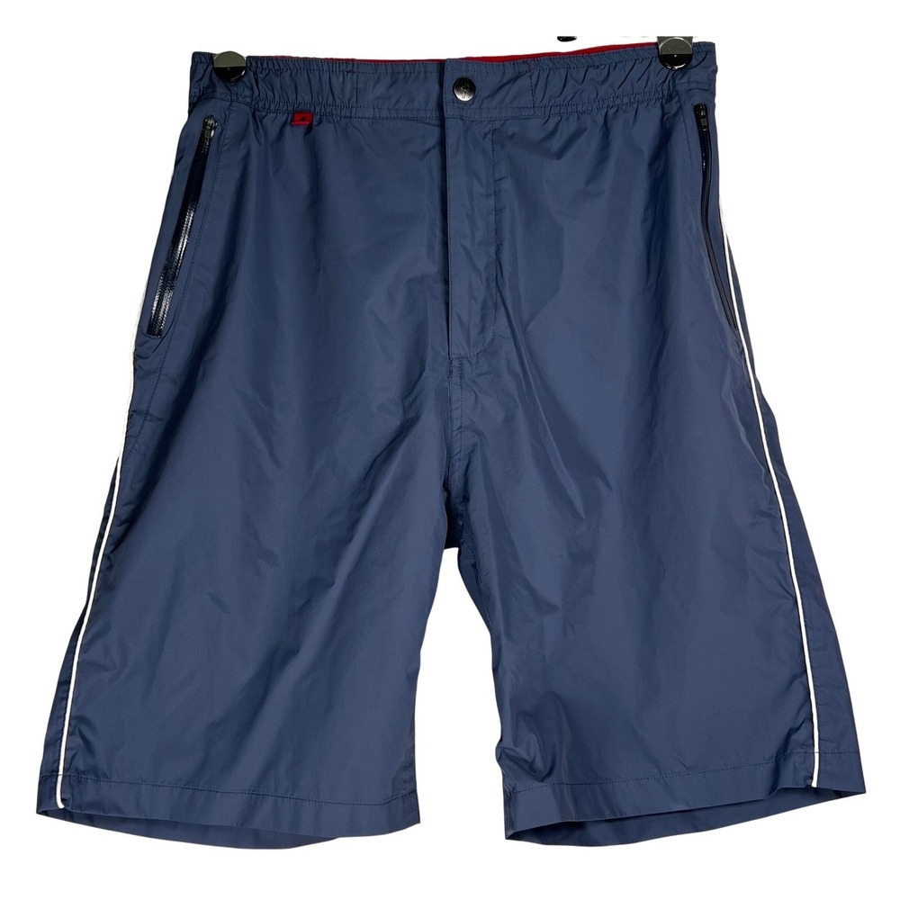 johnnie-O Pacific Blue Performance Shorts Size M Water Resistant Golf Outdoors